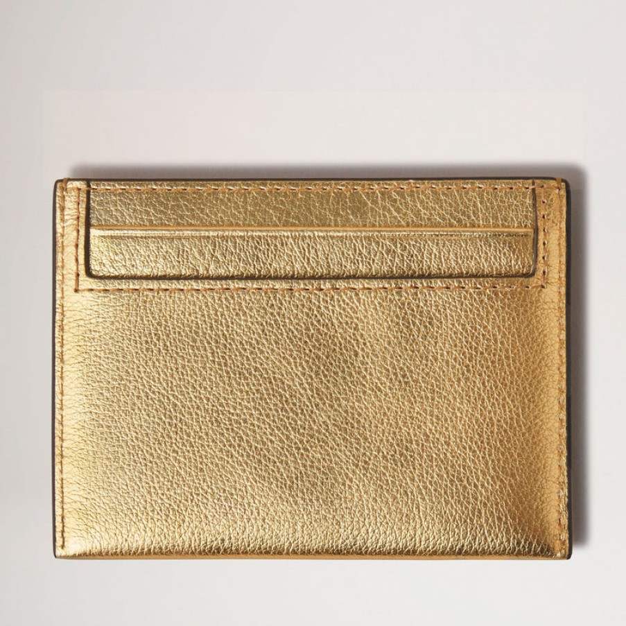 MULBERRY Continental Cc Slip In Soft Gold Foil Wholesale