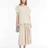 WEEKEND MAXMARA Kiku Jersey Crepe Skirt In Sand Wholesale