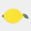 OLIVIA DAR Lemon Coin Purse In Yellow | Collen & Clare Clearance