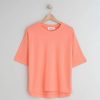 INDI & COLD Loose Fit T Shirt In Acid Pink Best