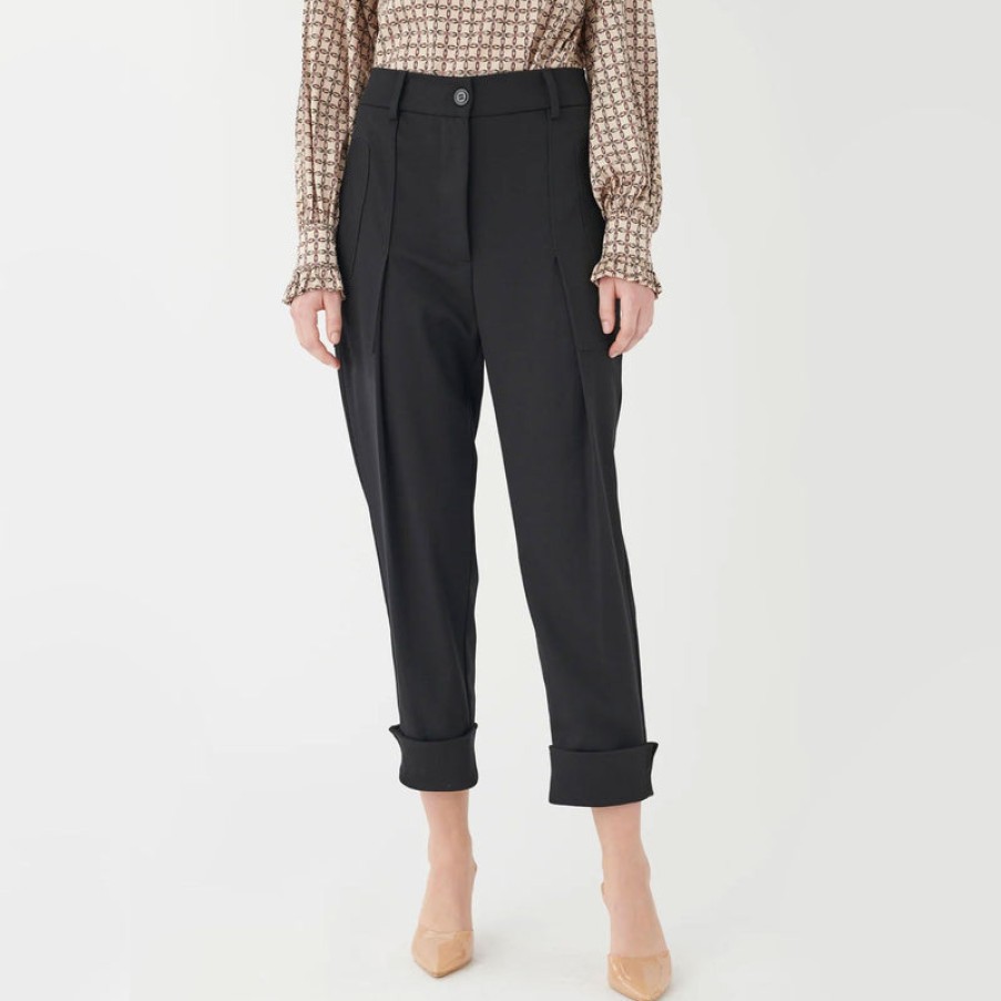 DEA KUDIBAL Cargoni Trousers In Black | Collen & Clare Best