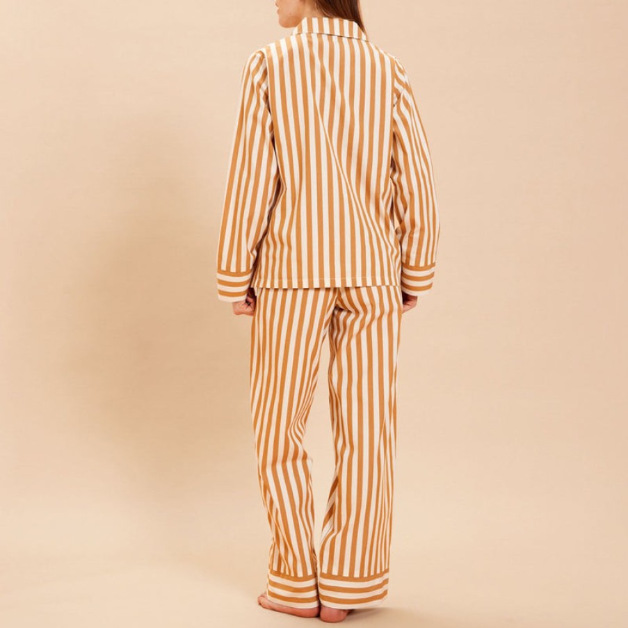 LAURENCE TAVERNIER Hymne Long Pjs In Bronze | Collen & Clare Wholesale