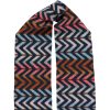 QUINTON & CHADWICK Small Zig Zag Scarf In Copper Beach | Collen & Clare New