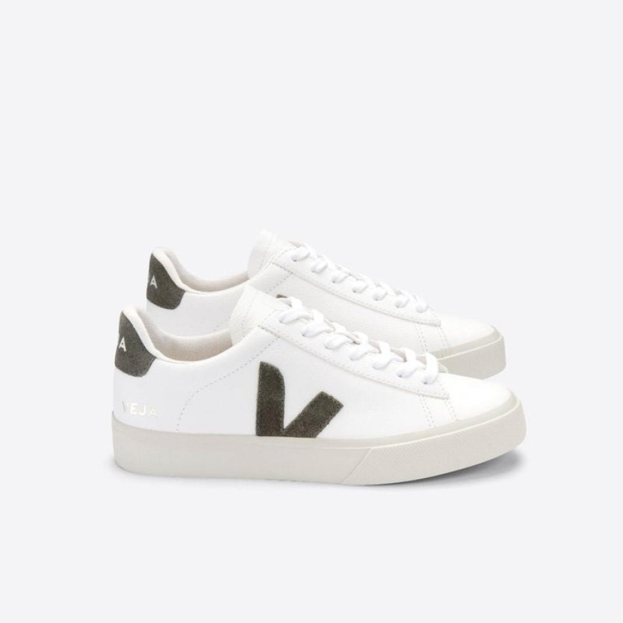 VEJA Campo Chromefree Sneakers In Extra White/Khaki | Collen & Clare Wholesale