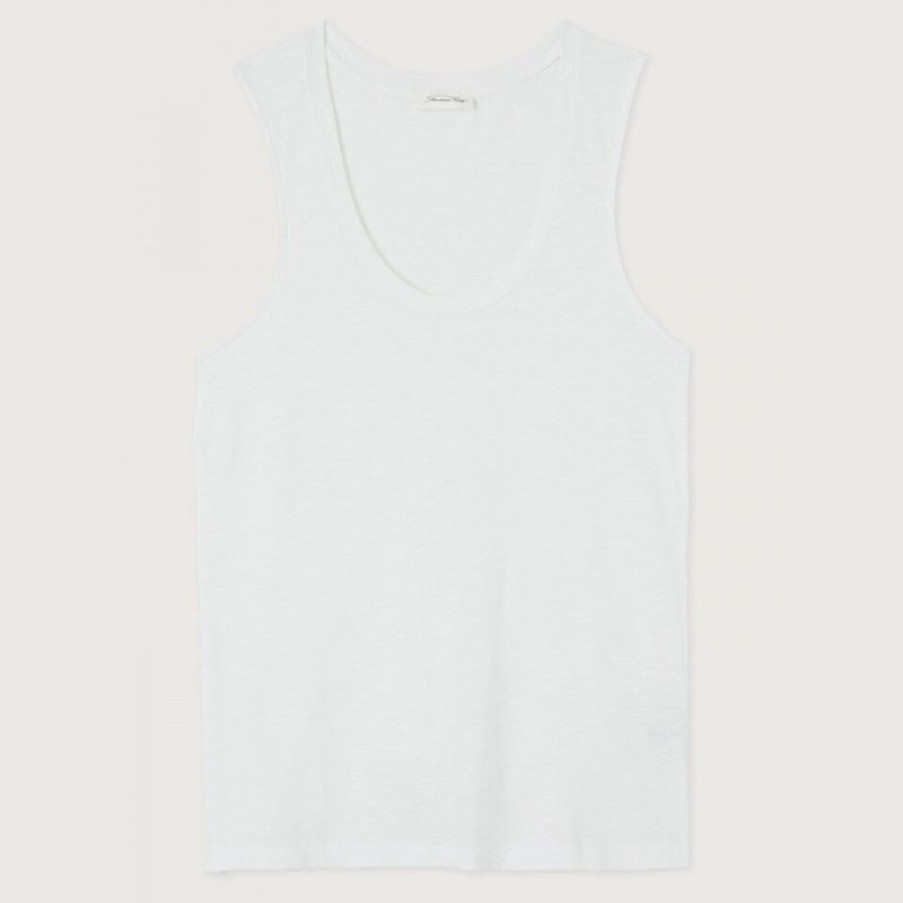 AMERICAN VINTAGE Jacksonville Tank Top In White | Collen And Clare New