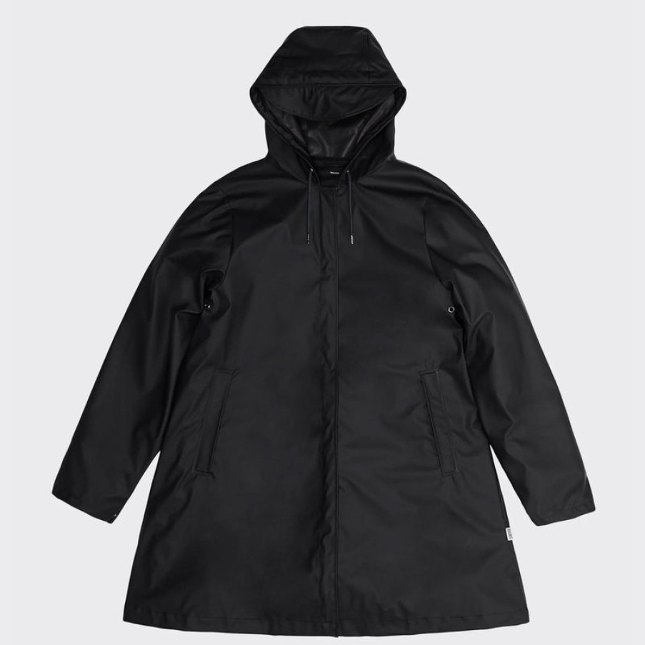 RAINS A Line Jacket In Black | Collen And Clare Hot