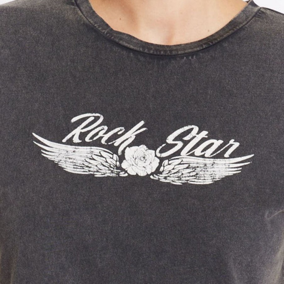 BERENICE Berenice Eternel Rock Star T Shirt In Carbon Online