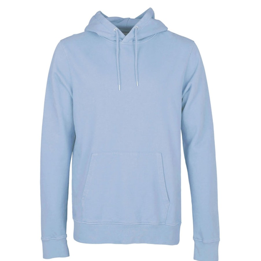 COLORFUL STANDARD Classic Organic Hoodie In Seaside Blue | Collen & Clare Wholesale