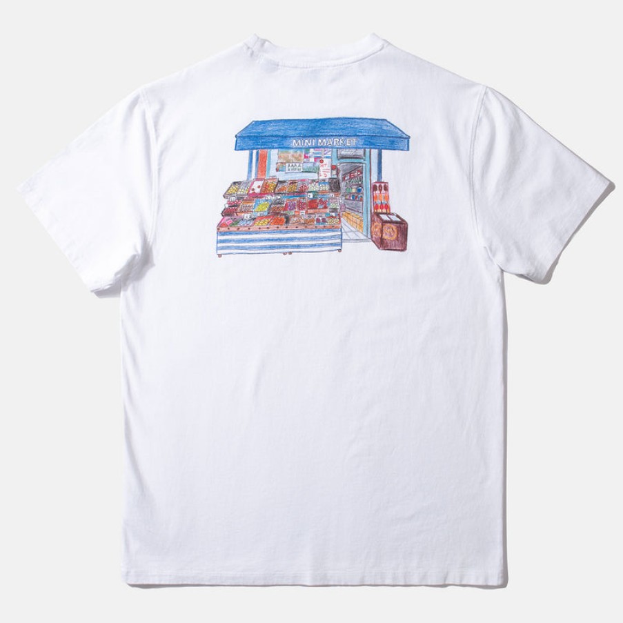 EDMMOND STUDIOS Mini Market T Shirt In White Wholesale