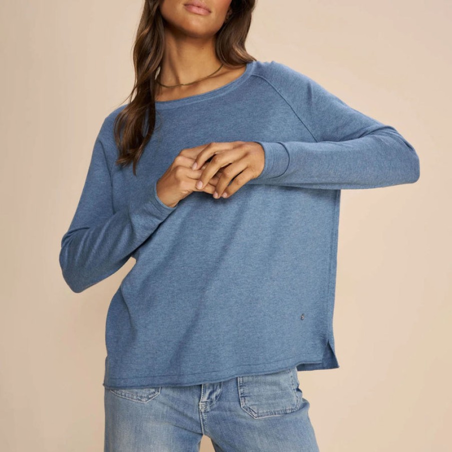 MOS MOSH Mmtani Wyn Knit In Blue Shadow Online