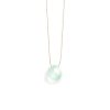 WANDERLUST LIFE Fine Cord Necklace In Sea Glass Chalcedony | Collen & Clare New