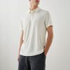 RAILS Rhen S/S Polo Shirt In Pearl Wholesale