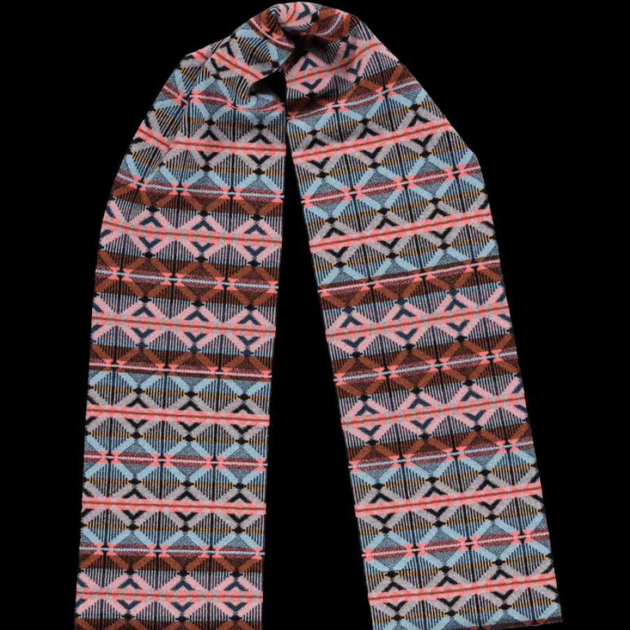 QUINTON & CHADWICK Diamond Scarf In Sea Coral | Collen & Clare Clearance