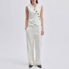 SECOND FEMALE Kaleem Suit Trousers In Vaporous White New