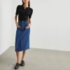 RAILS Highland Denim Skirt In Indigo Patchwork | Collen & Clare Wholesale