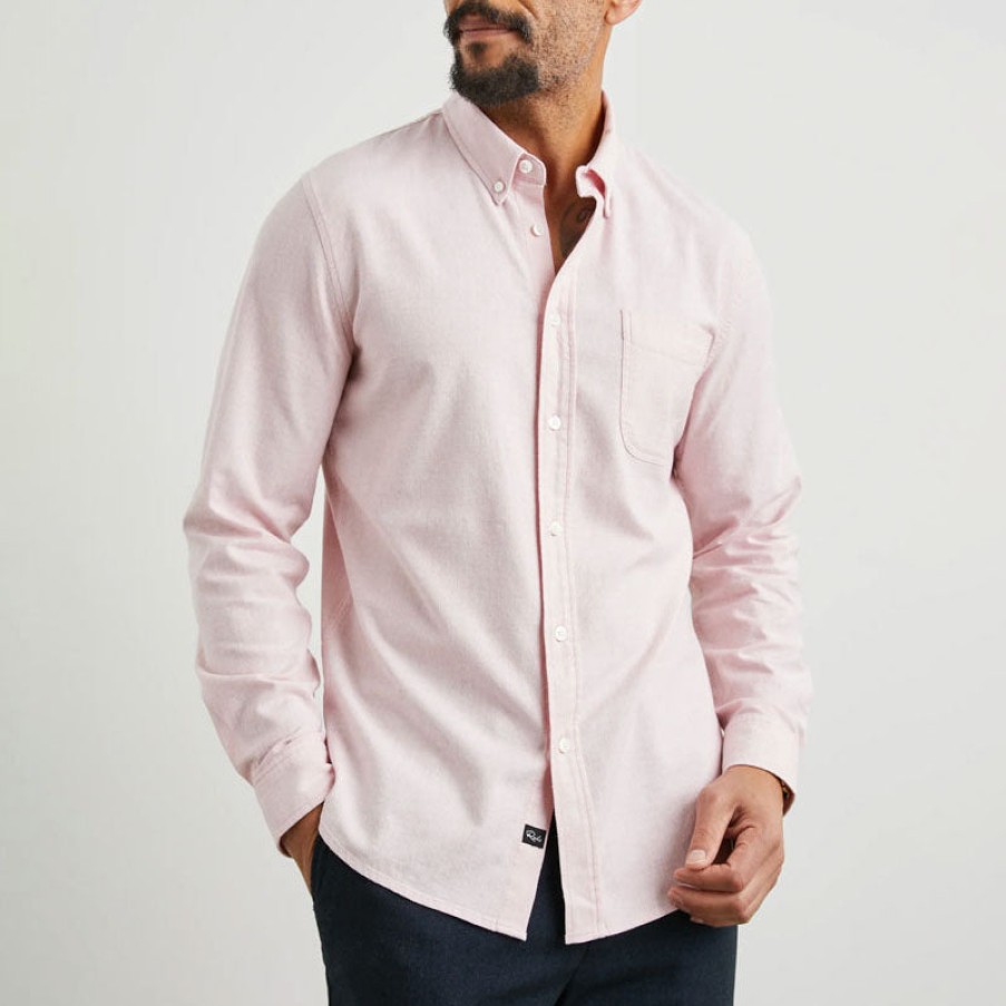 RAILS Perry L/S Shirt In Perfect Pink Oxford Online