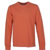 COLORFUL STANDARD Classic Organic Crew Neck Sweatshirt In Dark Amber | Collen And Clare Online