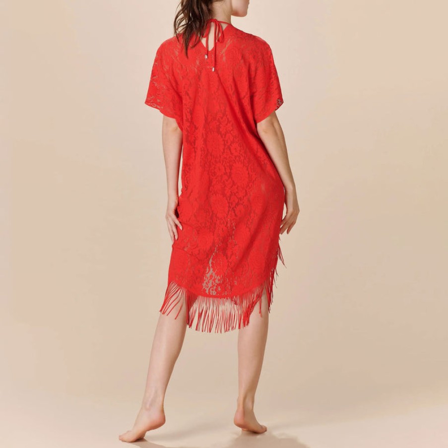 PAIN DE SUCRE Jesse Kaftan In Orange New