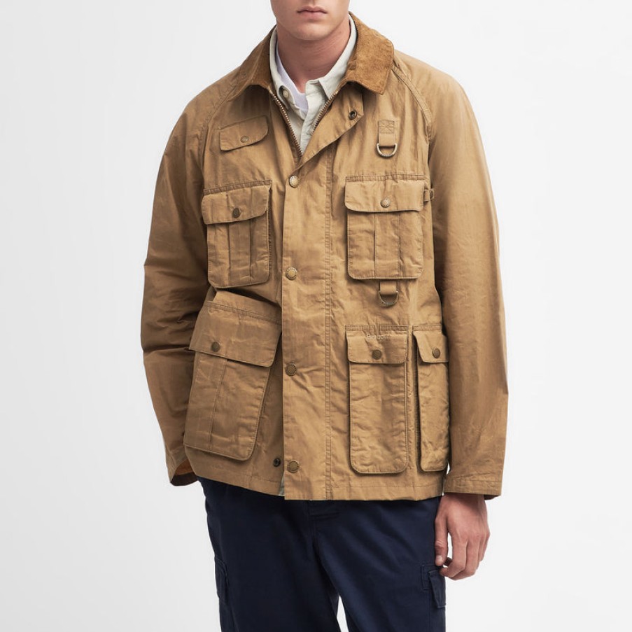 BARBOUR Modified Transport Casual Jacket In Golden Khaki Best