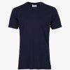 COLORFUL STANDARD Classic Organic T Shirt In Navy Blue | Collen & Clare Online