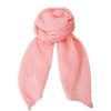 BLACK COLOUR Shelly Long Scarf In Coral Best