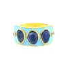 GEM BAZAAR Trinity Ring In Blue | Collen And Clare New