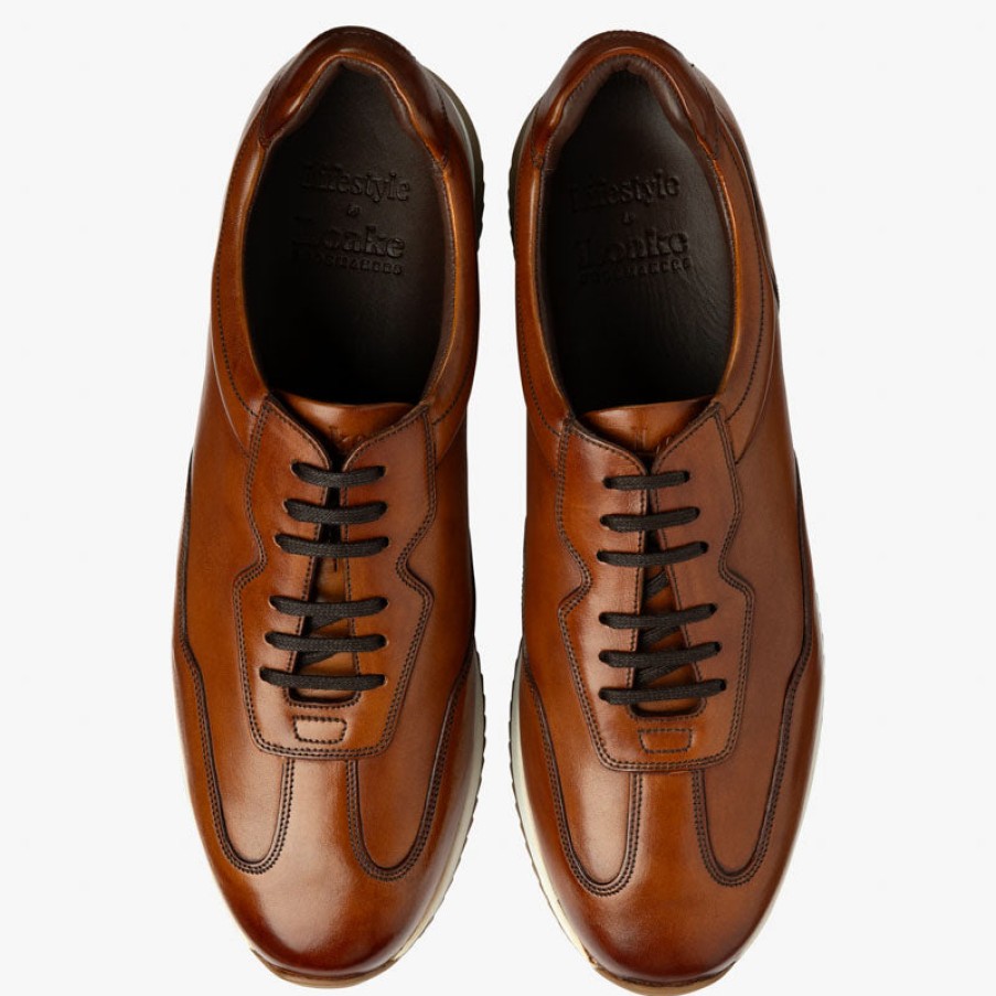 LOAKE Linford Sneakers In Chestnut Best