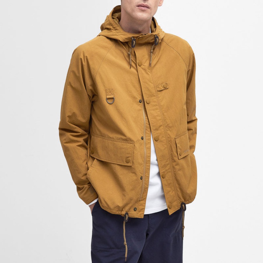 BARBOUR Hooded Utility Spey Showerproof In Cumin Wholesale