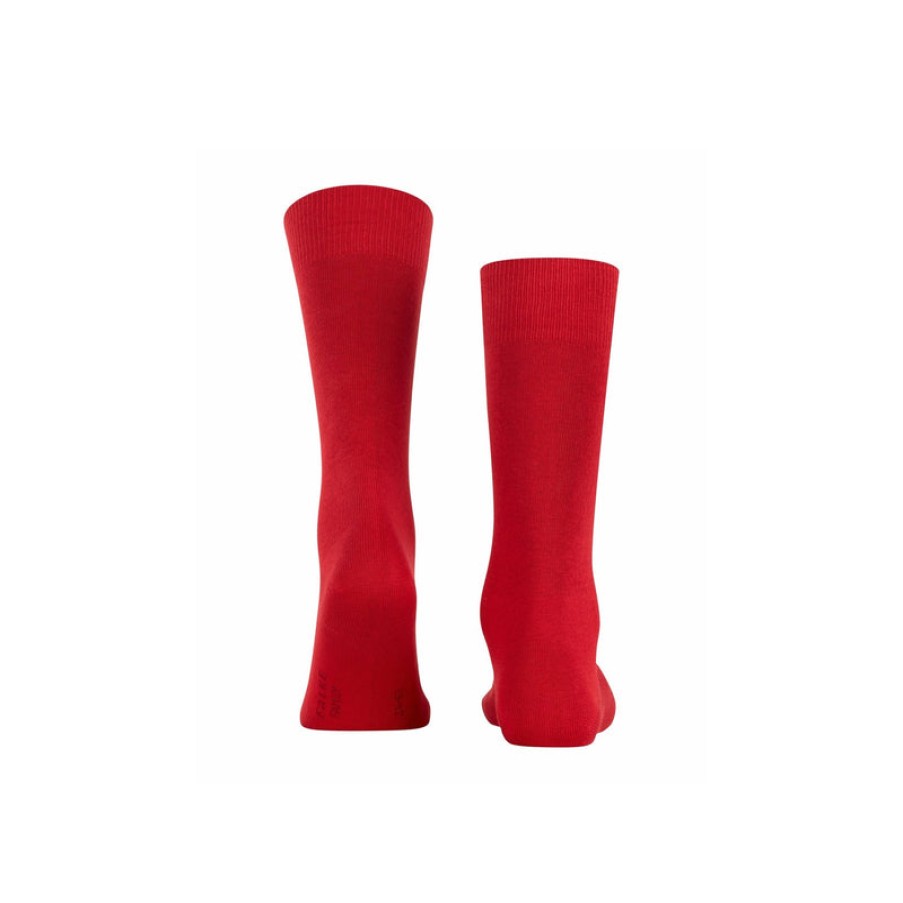 FALKE Family Mens Socks In Scarlet | Collen & Clare Clearance