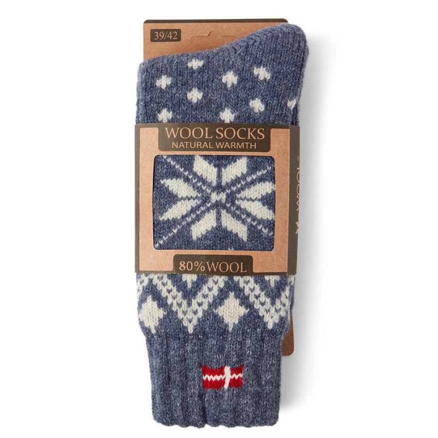 NORSK Icestar Norwegian Socks In Blue Clearance