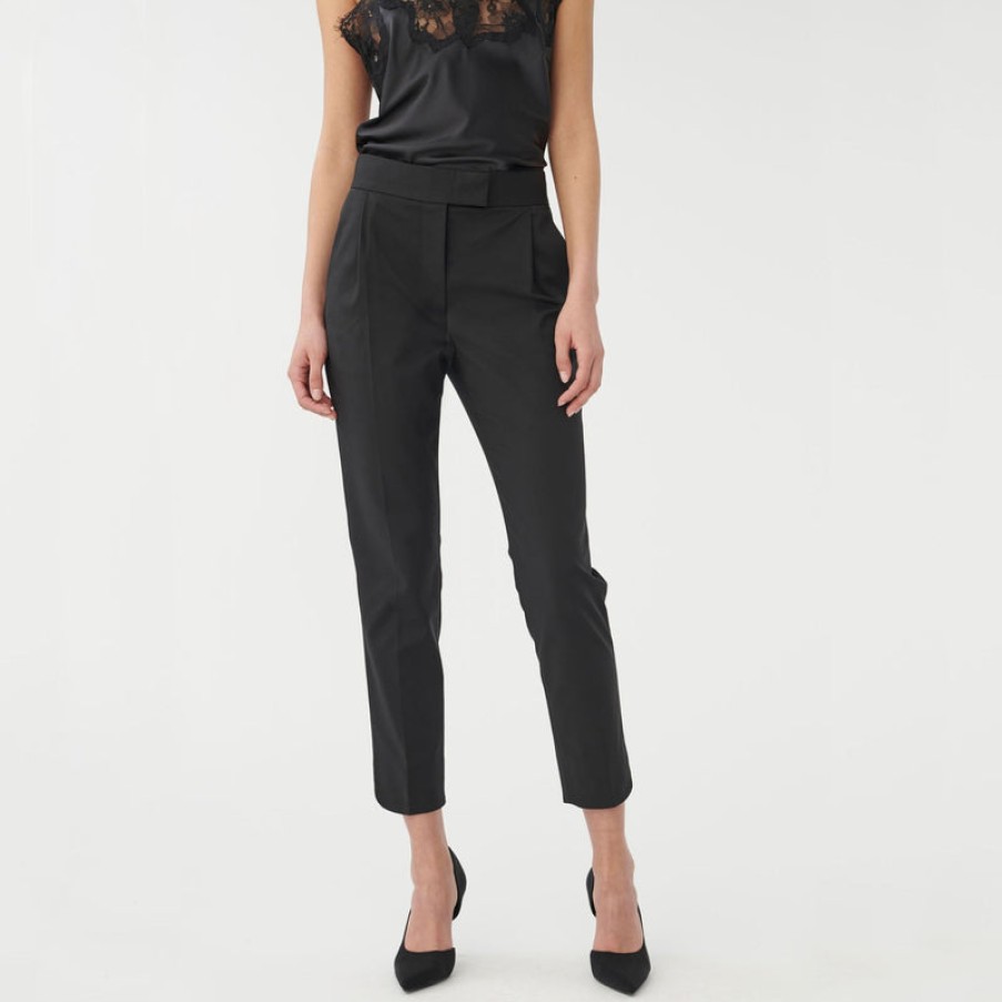 DEA KUDIBAL Cametti Trousers In Black | Collen & Clare Online