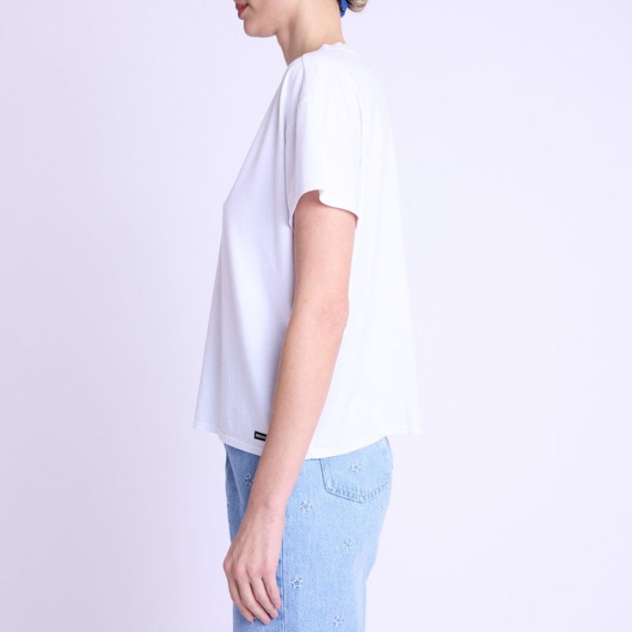 BERENICE Berenice Ezia V Neck T Shirt In White Online