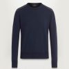 BELSTAFF Kerrigan Crew Neck Sweatshirt In Washed Navy | Collen And Clare Best