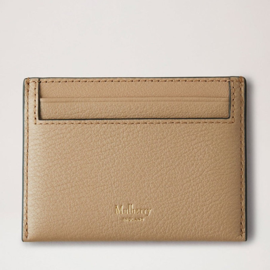 MULBERRY Credit Card Slip Silky Calf In Maple | Collen And Clare Best