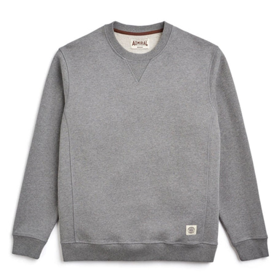 ADMIRAL Wigston Sweatshirt In Condor Grey Marl | Collen & Clare Online