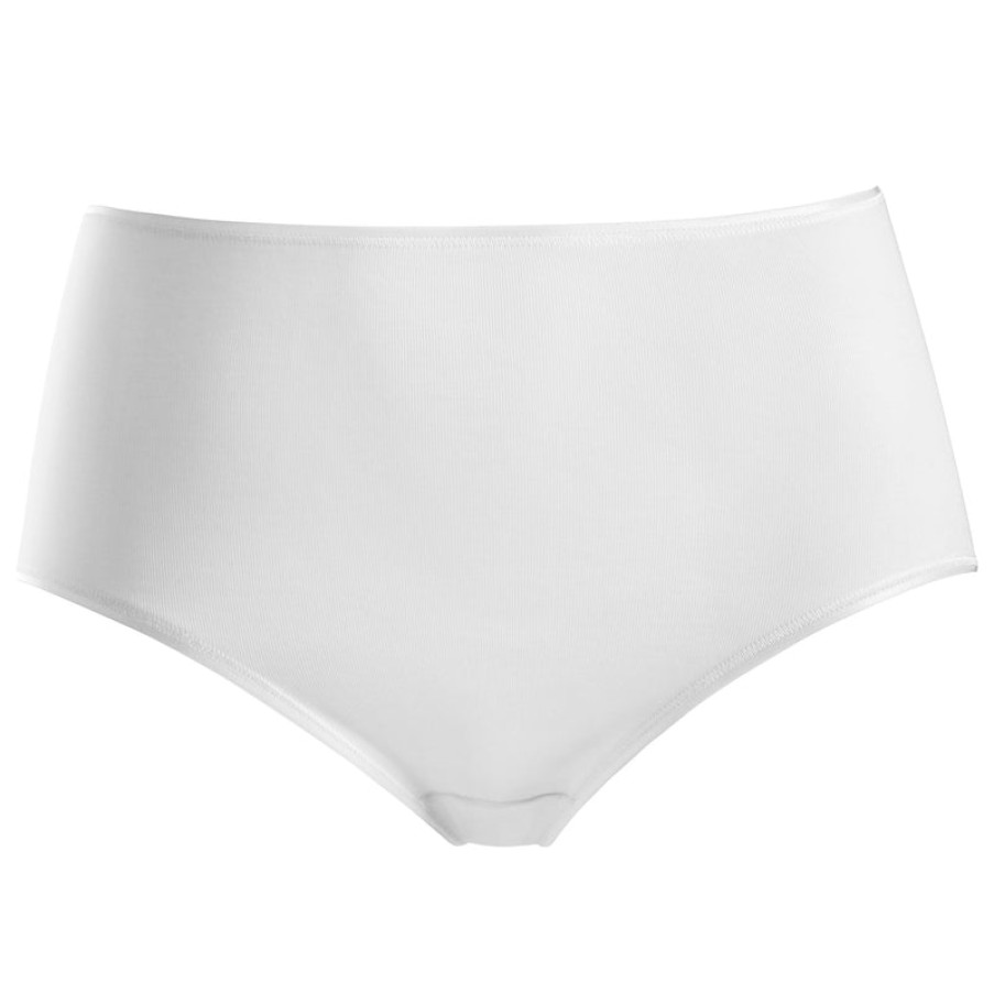 HANRO Hanro Cotton Seamless Full Brief In White | Collen & Clare Online