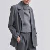 SECOND FEMALE Holsye Blazer In Grey Melange | Collen & Clare Hot