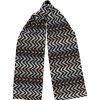 QUINTON & CHADWICK Large Zig Zag Scarf In Driftwood | Collen & Clare New