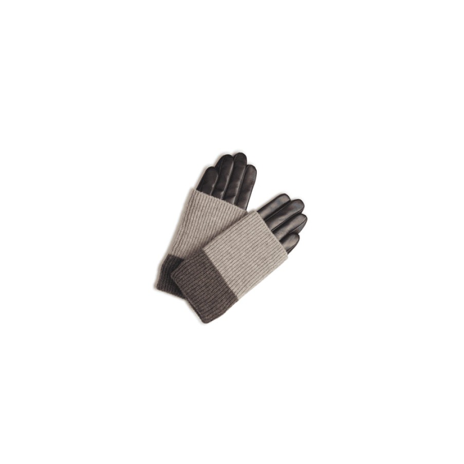 MARKBERG Helly Glove In Black/Creme/Hazel | Collen & Clare Best