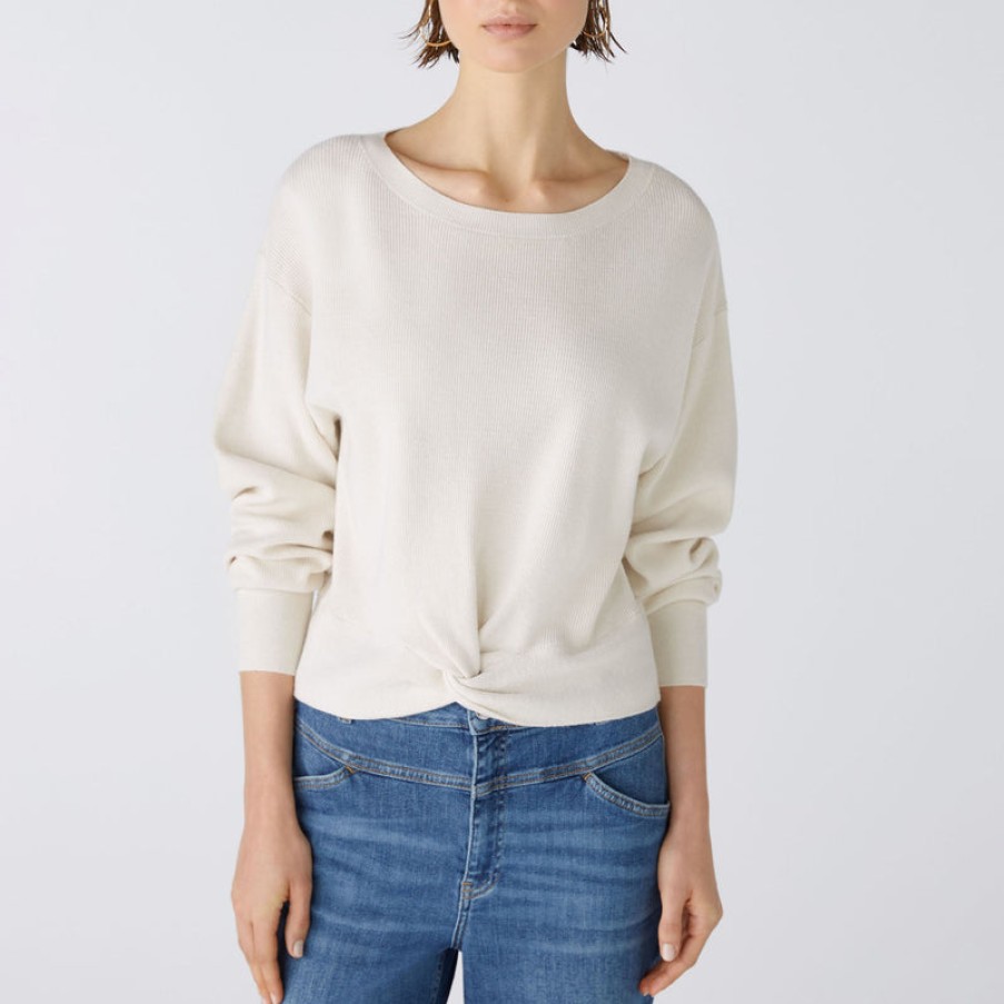 OUI Jumper In Off White Best