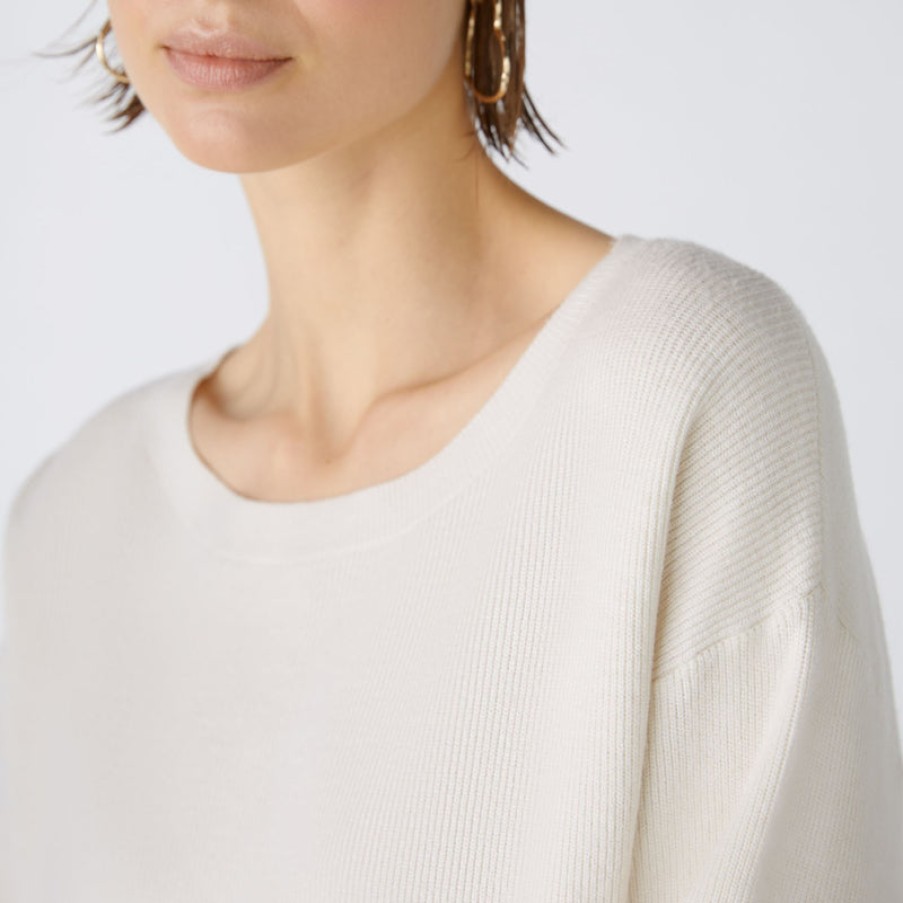 OUI Jumper In Off White Best