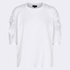 LEVETE ROOM Kowa 15 T Shirt In White | Collen & Clare Clearance