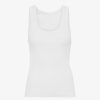 COLORFUL STANDARD Womens Organic Rib Tank Top In Optical White | Collen & Clare New