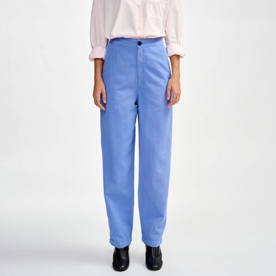 BELLEROSE Bellerose Pasop Trousers In Winterblue New