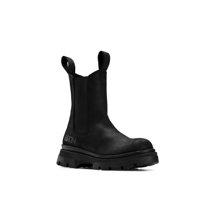 BRGN Chelsea Boots In New Black | Collen And Clare Best