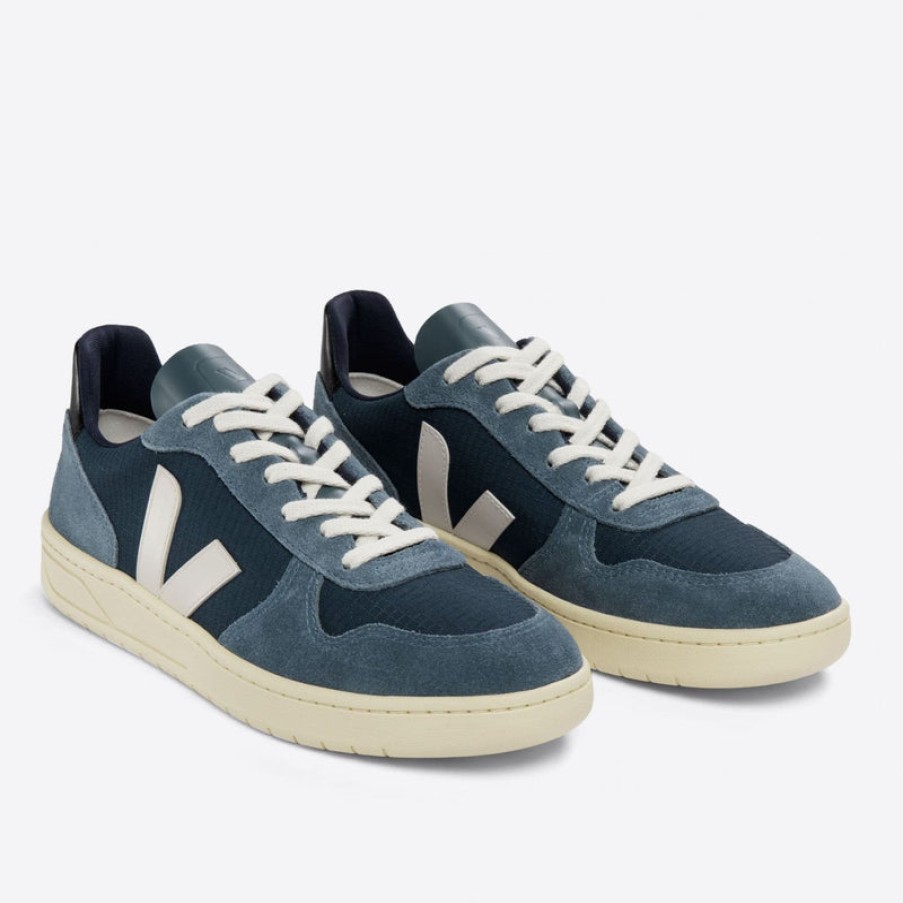 VEJA Mens V 10 Ripstop Sneakers In Nautico/Pierre | Collen & Clare Hot