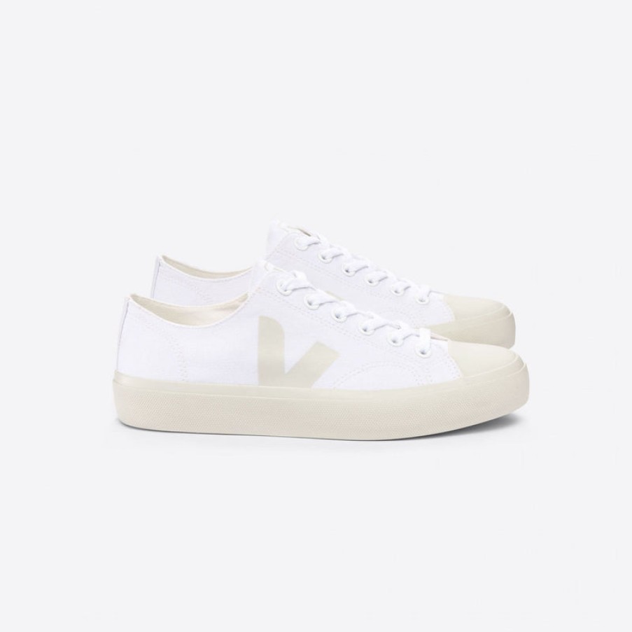 VEJA Wata Ii Canvas Sneakers In White Pierre | Collen & Clare Online