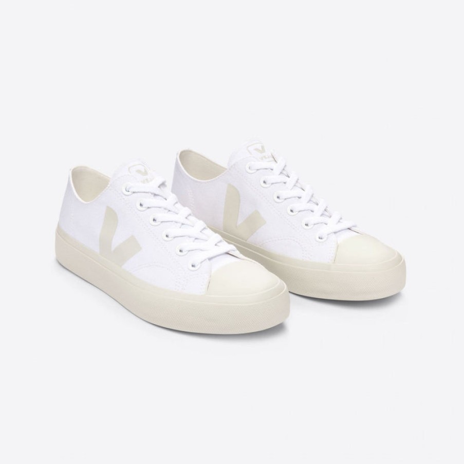 VEJA Wata Ii Canvas Sneakers In White Pierre | Collen & Clare Online