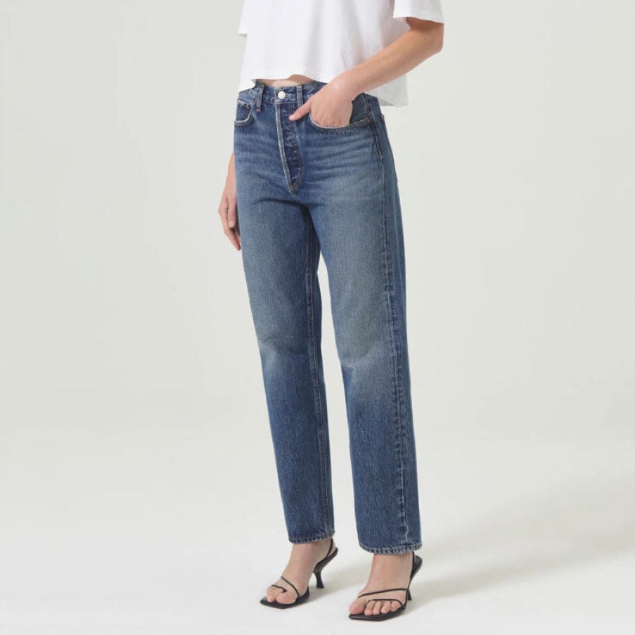 AGOLDE 90S Cropped Jeans In Imagine Best