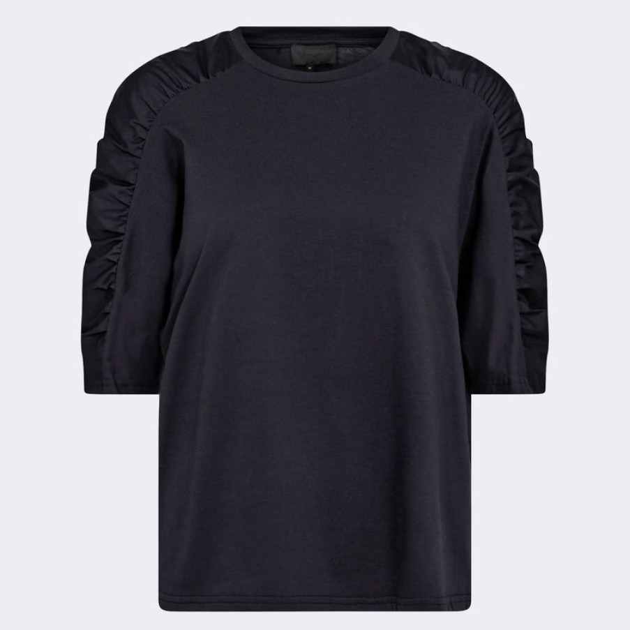 LEVETE ROOM Kowa 15 T Shirt In Black | Collen & Clare Hot